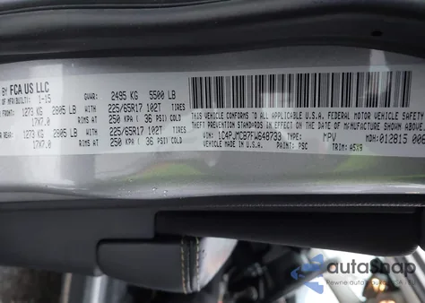 2015 Jeep Cherokee Latitude z USA, uszkodzony, nr VIN 1C4PJMCB7FW648733